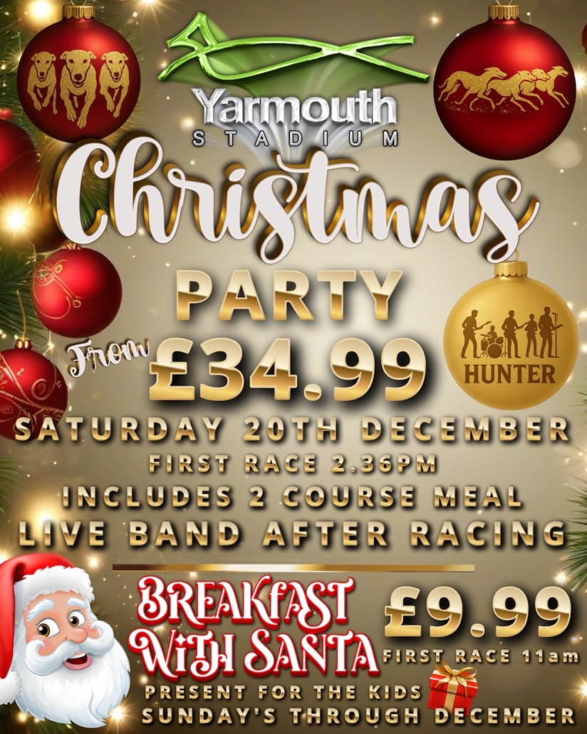Christmas Party Great Yarmouth Norfolk. Meet Santa