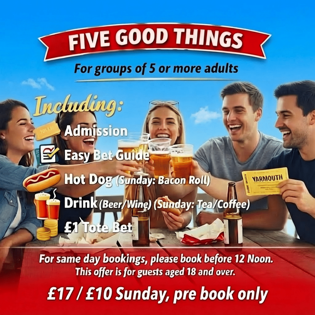 Yarmouth stadium great going out offer